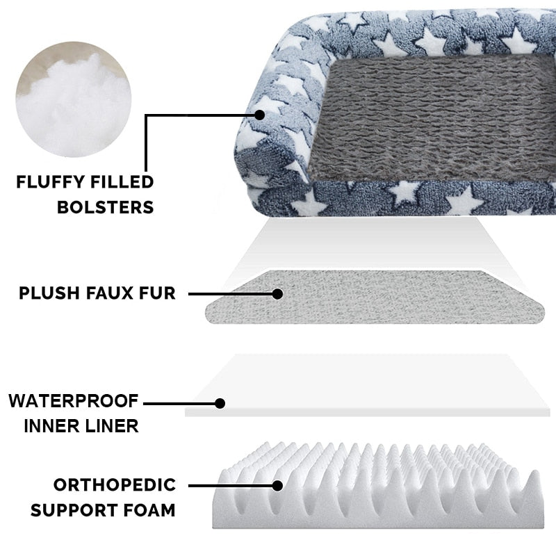 Ultra Comfy Dog Bed with Thickened Cushion