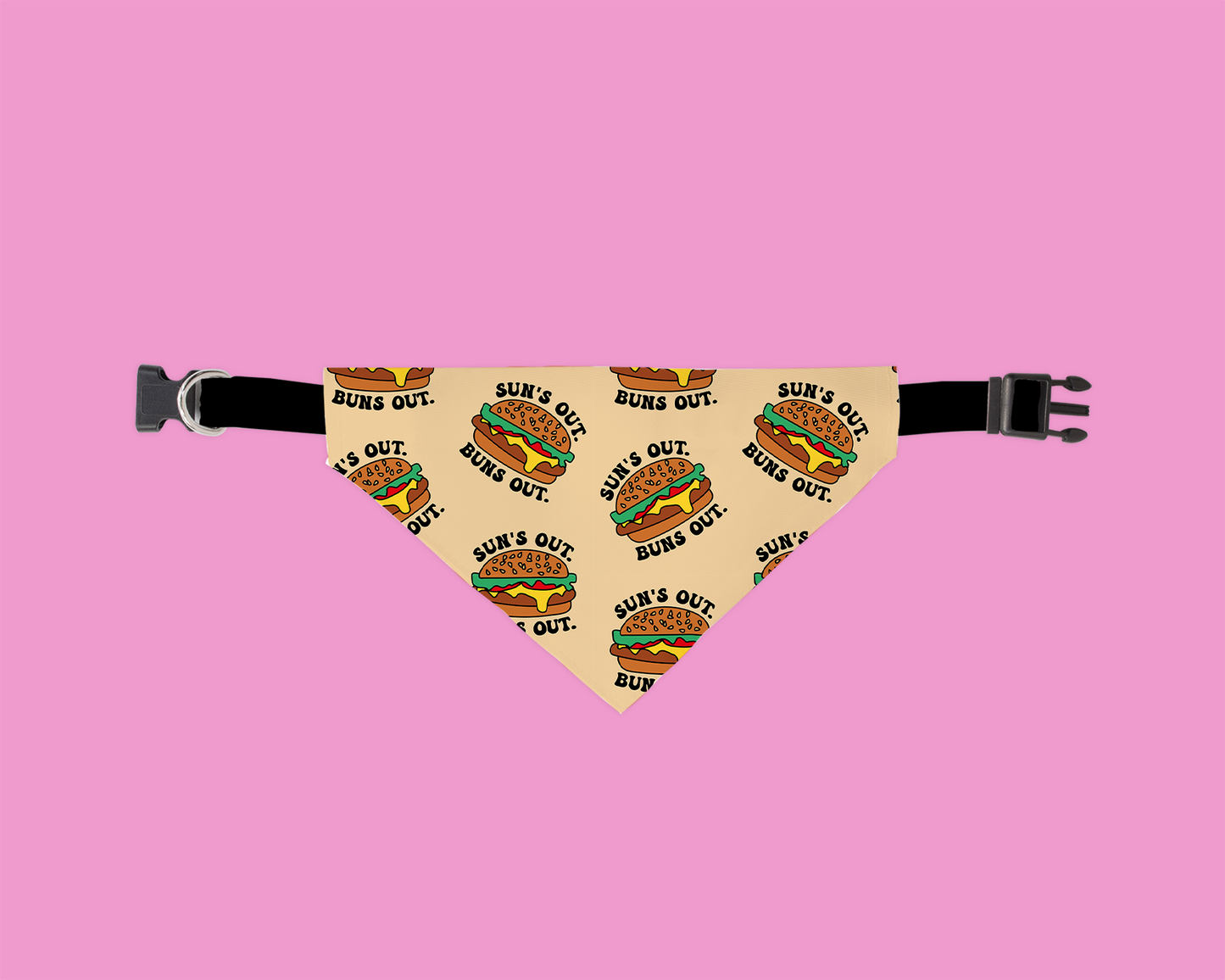 Suns Out Burger Bandana