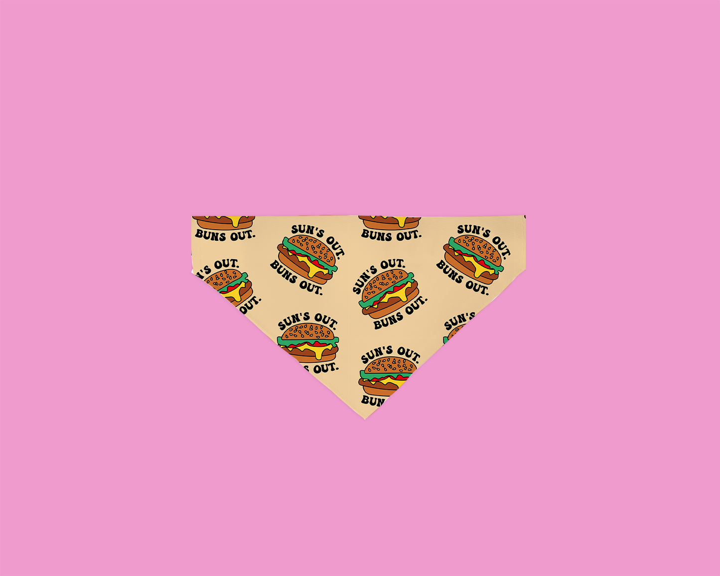Suns Out Burger Bandana