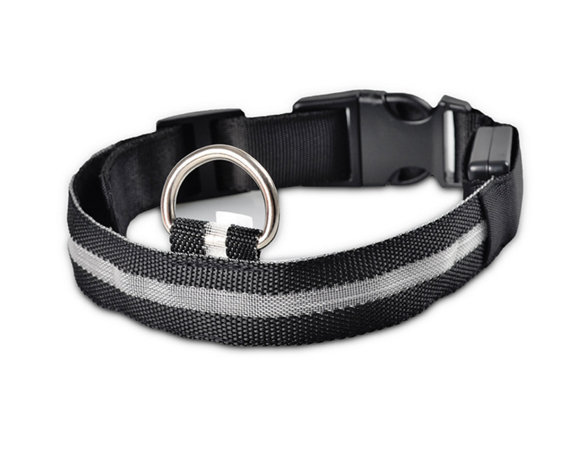 LED Dog/Cat Luminous Collar Night Safety Flashing Glow in Dark Adjustable