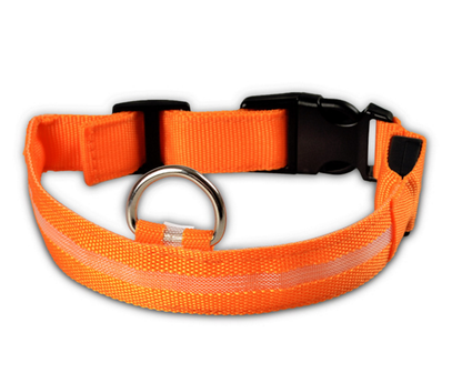 LED Dog/Cat Luminous Collar Night Safety Flashing Glow in Dark Adjustable