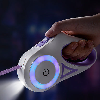 Dog or Cat Retractable Leash/Collar Automatic Traction